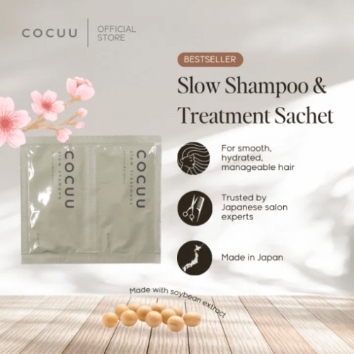 COCUU Slow Shampoo & Treatment Sachet